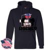 Honor Flight - Adult USA Made Pullover Heavyweight Hooded Sweatshirt Thumbnail