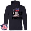 Honor Flight - Adult USA Made Pullover Heavyweight Hooded Sweatshirt Thumbnail