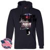 Honor Flight - Adult USA Made Pullover Heavyweight Hooded Sweatshirt Thumbnail