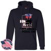 Honor Flight - Adult USA Made Pullover Heavyweight Hooded Sweatshirt Thumbnail