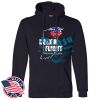 Honor Flight - Adult USA Made Pullover Heavyweight Hooded Sweatshirt Thumbnail