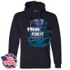 Honor Flight - Adult USA Made Pullover Heavyweight Hooded Sweatshirt Thumbnail