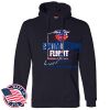 Honor Flight - Adult USA Made Pullover Heavyweight Hooded Sweatshirt Thumbnail