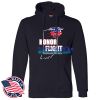 Honor Flight - Adult USA Made Pullover Heavyweight Hooded Sweatshirt Thumbnail