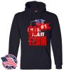 Honor Flight - Adult USA Made Pullover Heavyweight Hooded Sweatshirt Thumbnail