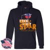 Honor Flight - Adult USA Made Pullover Heavyweight Hooded Sweatshirt Thumbnail