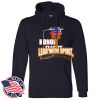 Honor Flight - Adult USA Made Pullover Heavyweight Hooded Sweatshirt Thumbnail