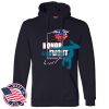 Honor Flight - Adult USA Made Pullover Heavyweight Hooded Sweatshirt Thumbnail