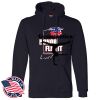 Honor Flight - Adult USA Made Pullover Heavyweight Hooded Sweatshirt Thumbnail