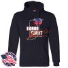 Honor Flight - Adult USA Made Pullover Heavyweight Hooded Sweatshirt Thumbnail